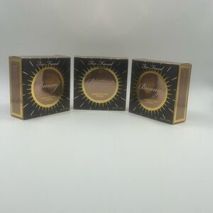 Too Faced Sun Bunny Bronze California glow three pack authentic NIB